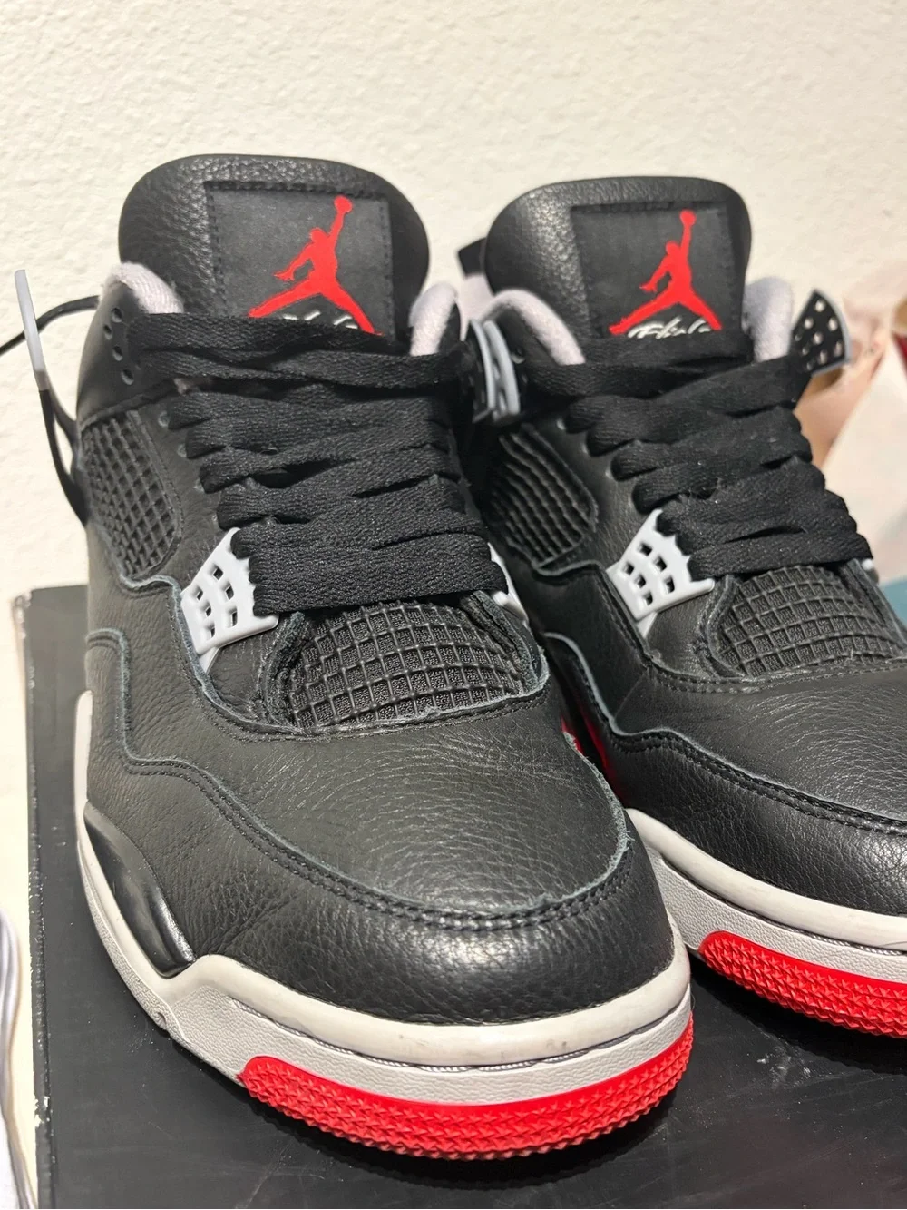 Jordan Black & Red bred 4’s reimagined